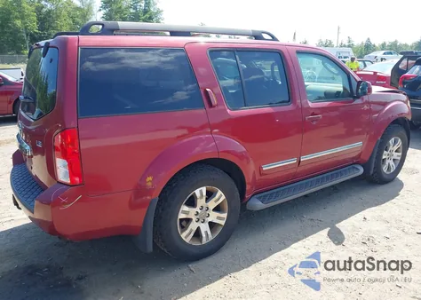2008 Nissan Pathfinder Le z USA, uszkodzony, nr VIN 5N1AR18B78C639584